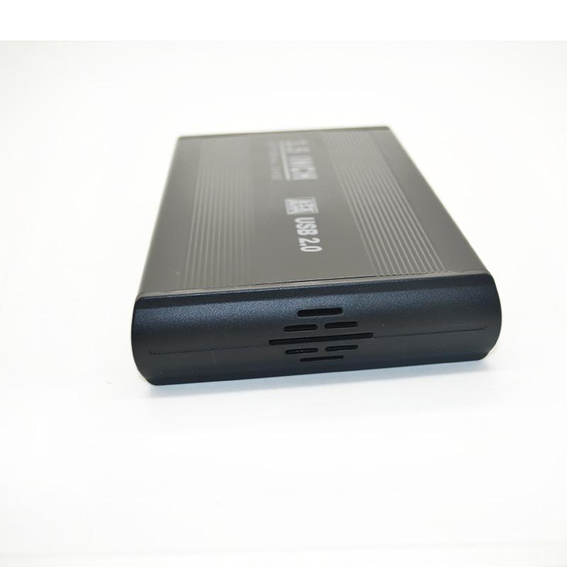 3.5 inch USB 2.0 TO SATA ENCLOSURE CASE BLACK